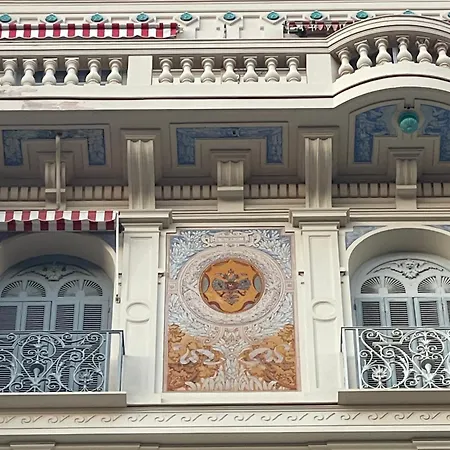 Lejlighed Ombrage 44m2 Riviera Palace Belle-epoque, Restomod Et Literie Prestige Menton